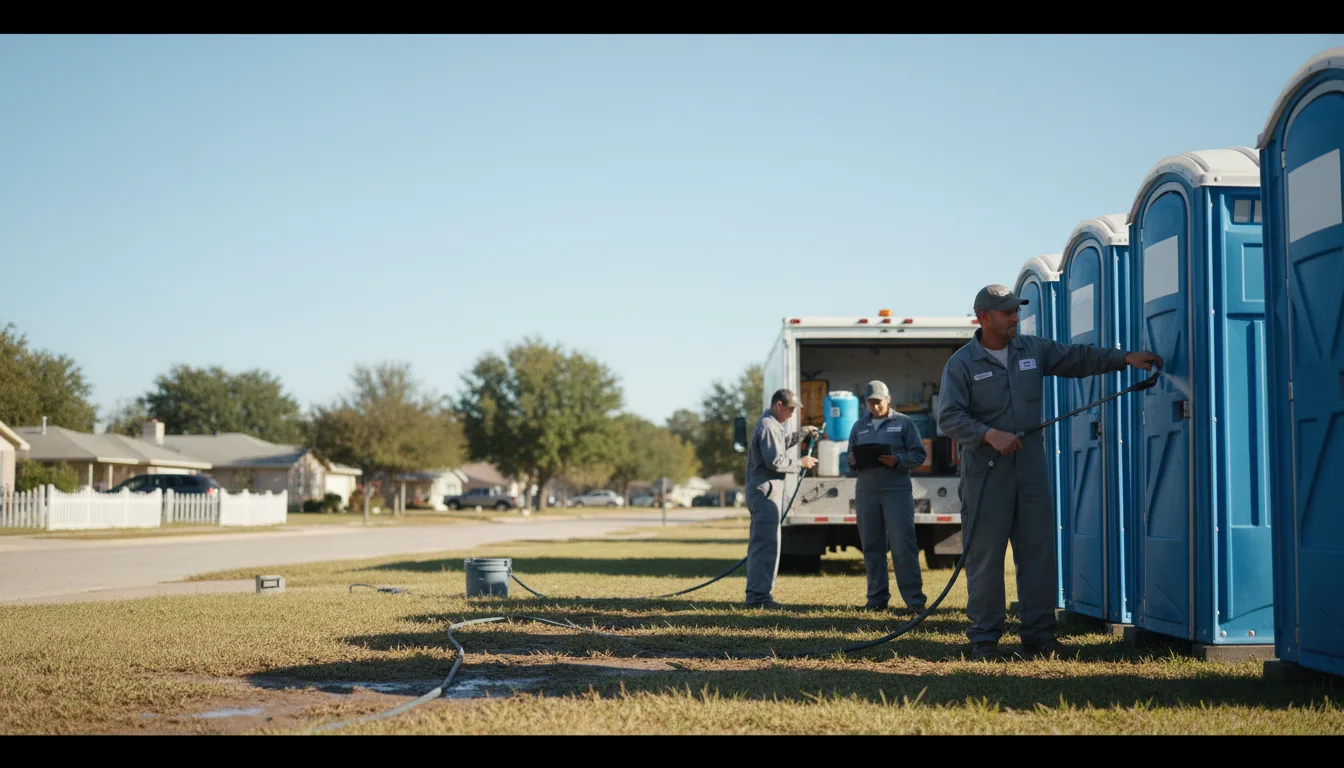 Long-Term Portable Toilet Rental in Rocky Comfort, MO near me